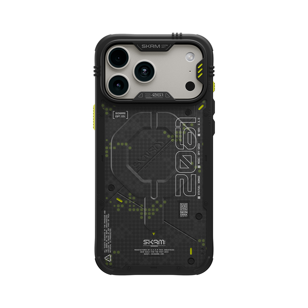 Apple iPhone 18 Pro Max Kılıf M-Safe Şarj Özellikli Airbag Tasarımlı Skinarma Vigor XE Kapak - 5