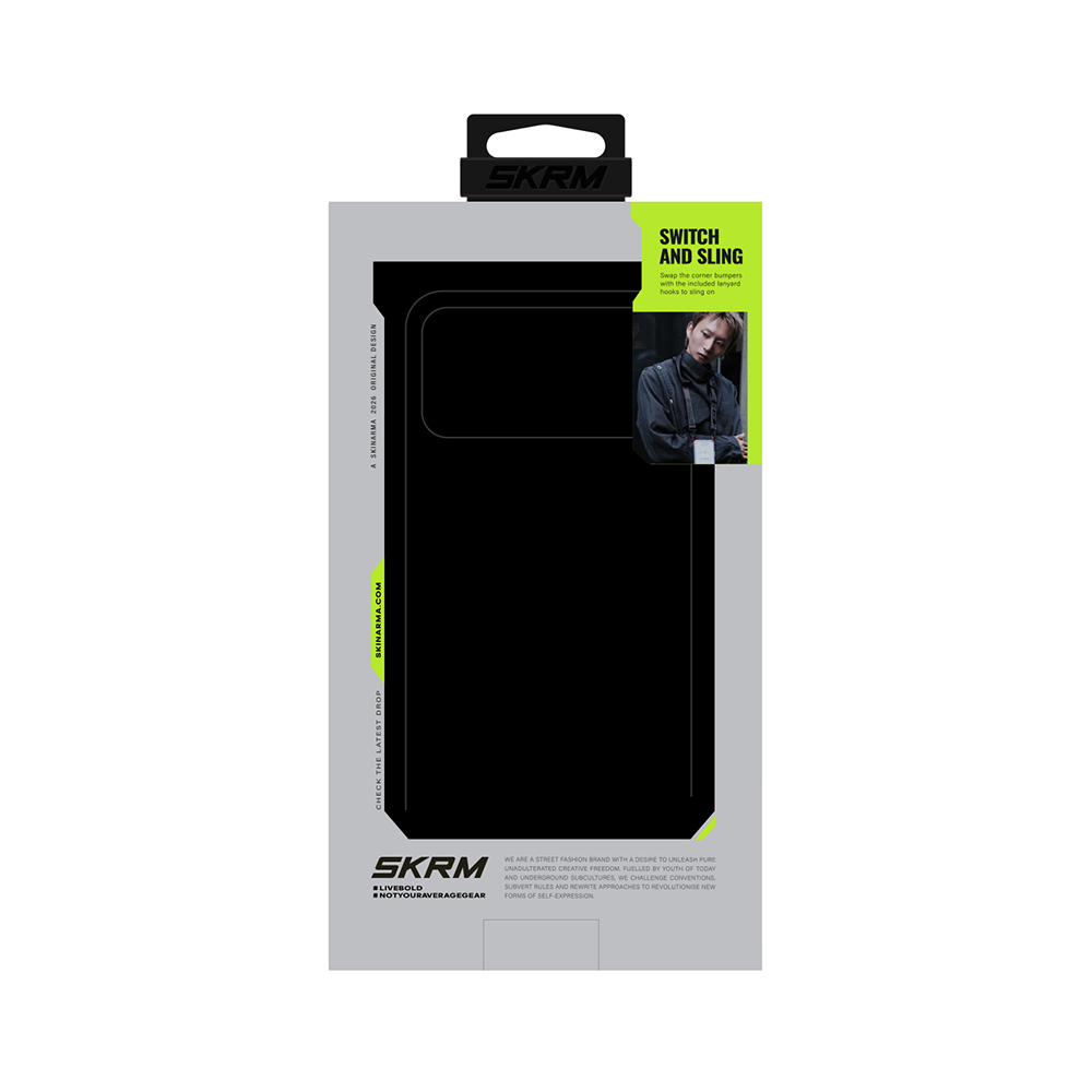 Apple iPhone 18 Pro Max Kılıf M-Safe Şarj Özellikli Airbag Tasarımlı Skinarma Vigor XE Kapak - 7