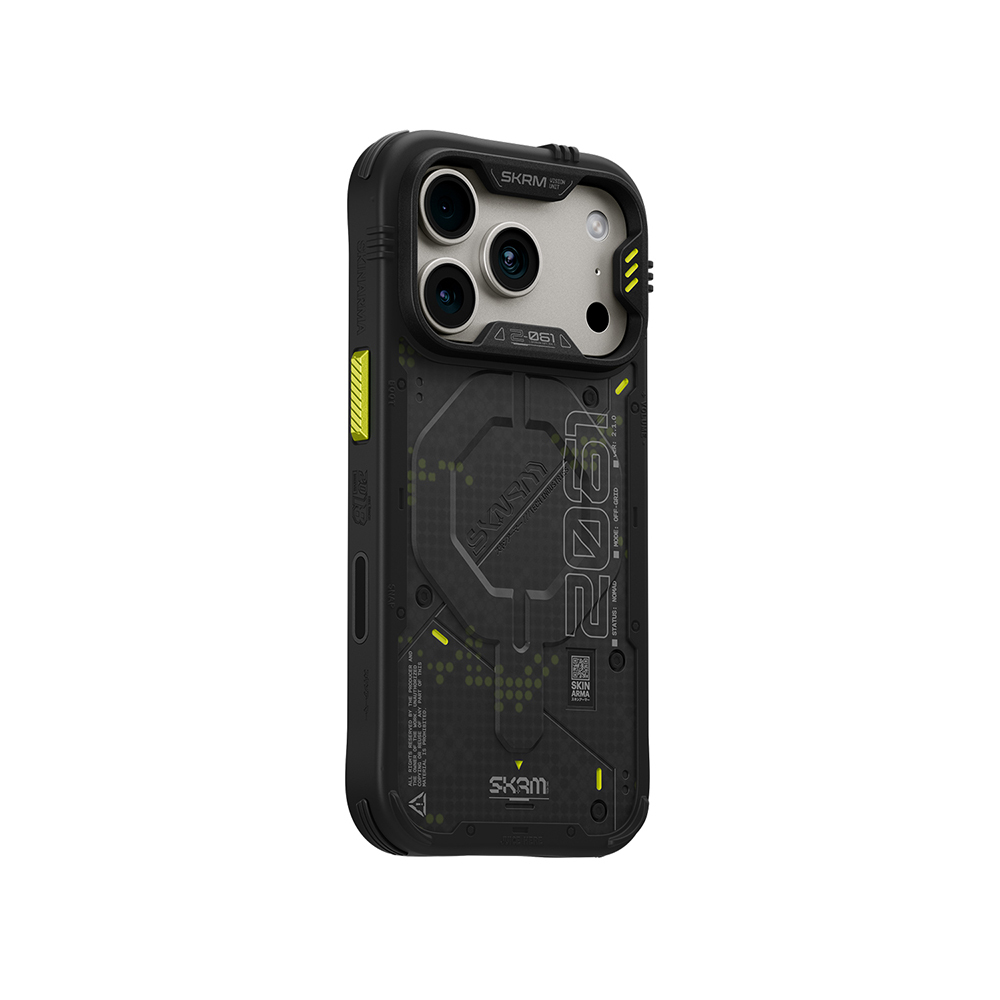 Apple iPhone 18 Pro Max Kılıf M-Safe Şarj Özellikli Airbag Tasarımlı Skinarma Vigor XE Kapak - 10