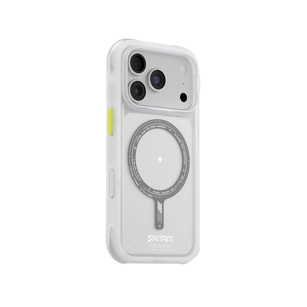 Apple iPhone 18 Pro Kılıf M-Safe Şarj Özellikli Airbag Tasarımlı Skinarma Avion Kapak - 3
