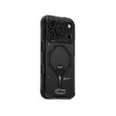 Apple iPhone 18 Pro Kılıf M-safe Şarj Özellikli Şeffaf Airbag Tasarımlı Skinarma Saido Mag-Charge Kapak - 1