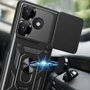 Xiaomi Redmi 13 4G Uyumlu Kılıf Magnetik Standlı Kamera Korumalı Zore Sürgülü Vega Kapak - 5