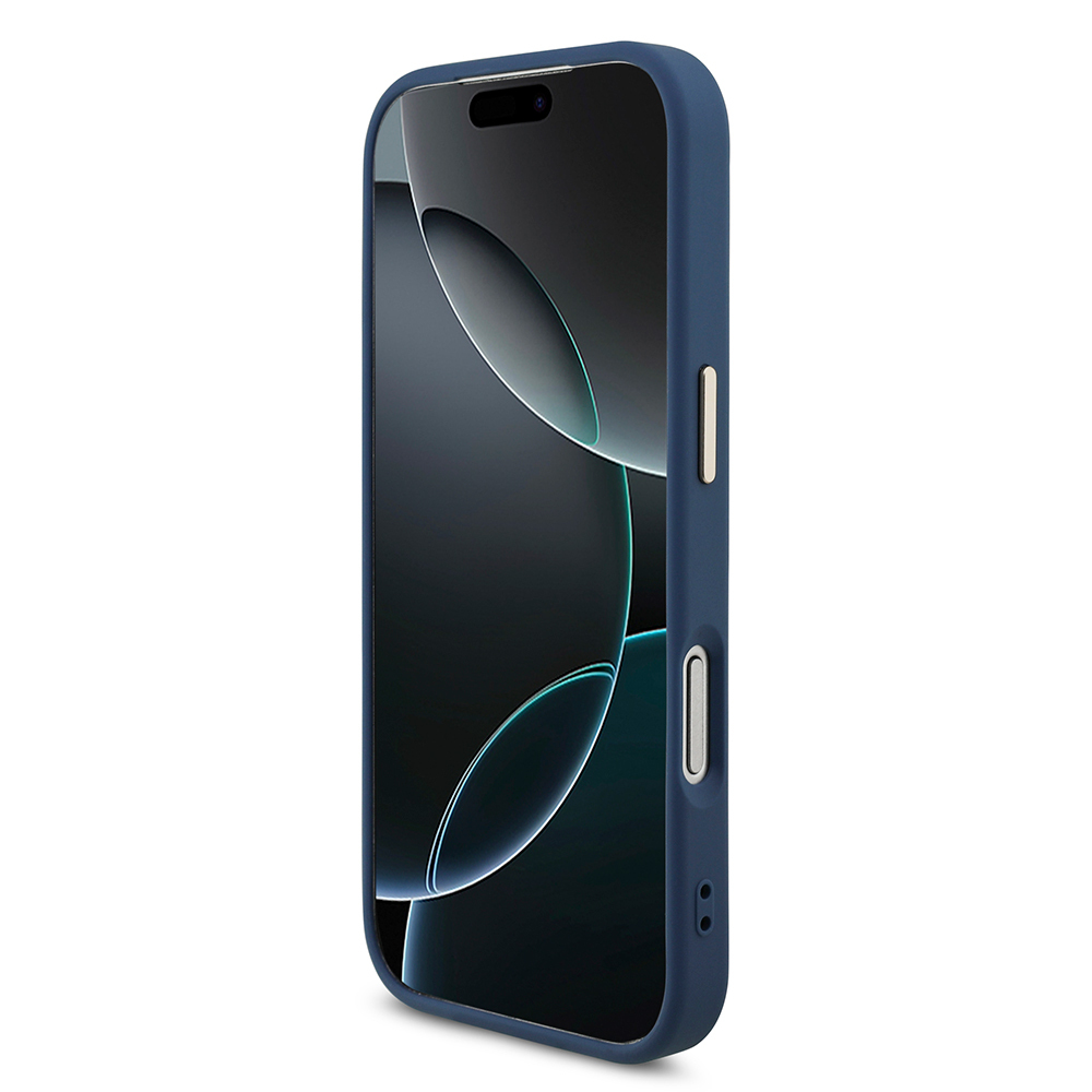Apple iPhone 18 Pro Kılıf Guess Orjinal Lisanslı Gold Metal Kamera Çerçeveli 4G Desenli Metal Büyük 4G ve Yazı Logolu Kapak - 4