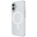 Apple iPhone 16 Kılıf Zore Magsafe Şarj Özellikli Şeffaf Tek Kamera Çerçeveli Porto Kapak - 1