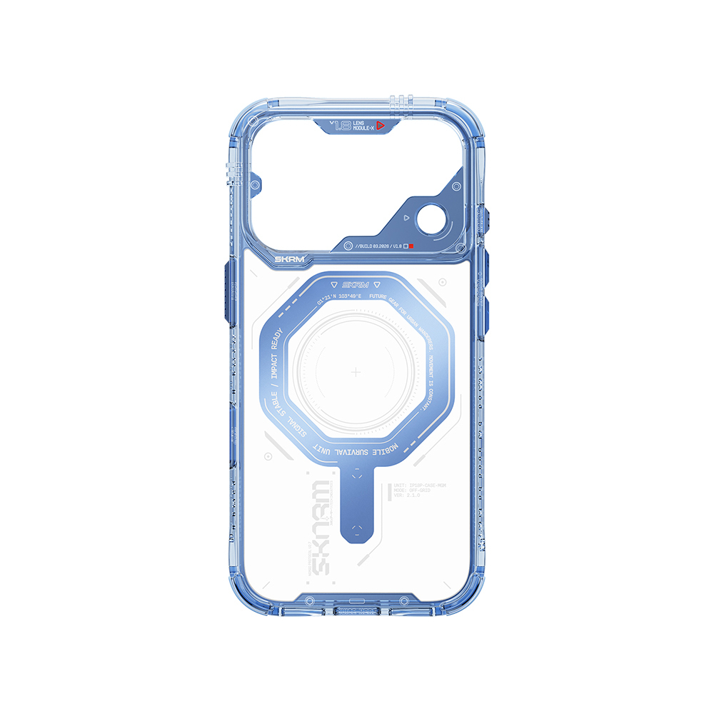 Apple iPhone 18 Pro Max Kılıf SkinArma M-safe Şarj Özellikli Airbag Tasarımlı Magma Kapak - 3