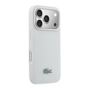 Apple iPhone 18 Pro Max Kılıf Lacoste Orjinal Lisanslı M-safe Şarj Özellikli PU Pike Desenli Metal Logolu Kapak - 3