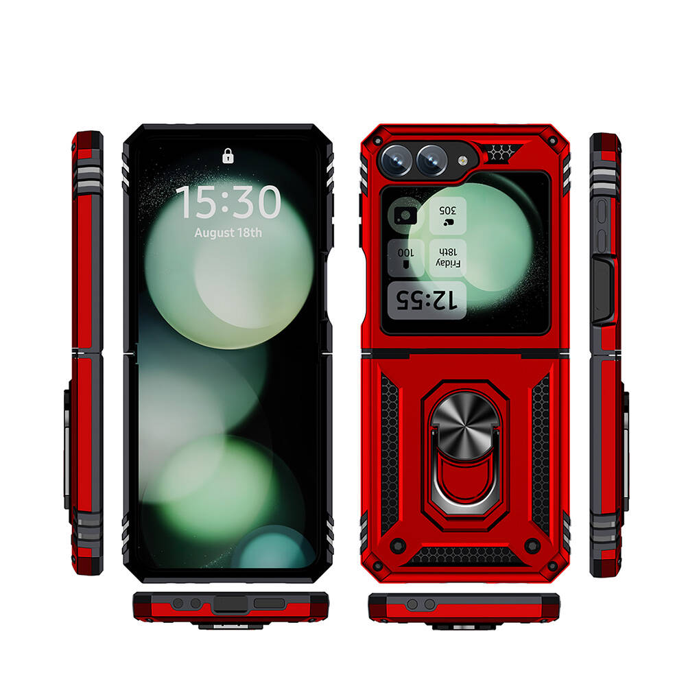 Samsung Galaxy Z Flip 6 Uyumlu Kılıf Zore Vega Kapak - 2