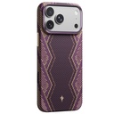 Apple iPhone 18 Pro Max Kılıf M-safe Şarj Özellikli Raptic Aramid Skin Scepter Serisi Karbon Kapak - 1