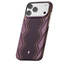 Apple iPhone 18 Pro Max Kılıf M-safe Şarj Özellikli Raptic Aramid Skin Scepter Serisi Karbon Kapak - 2