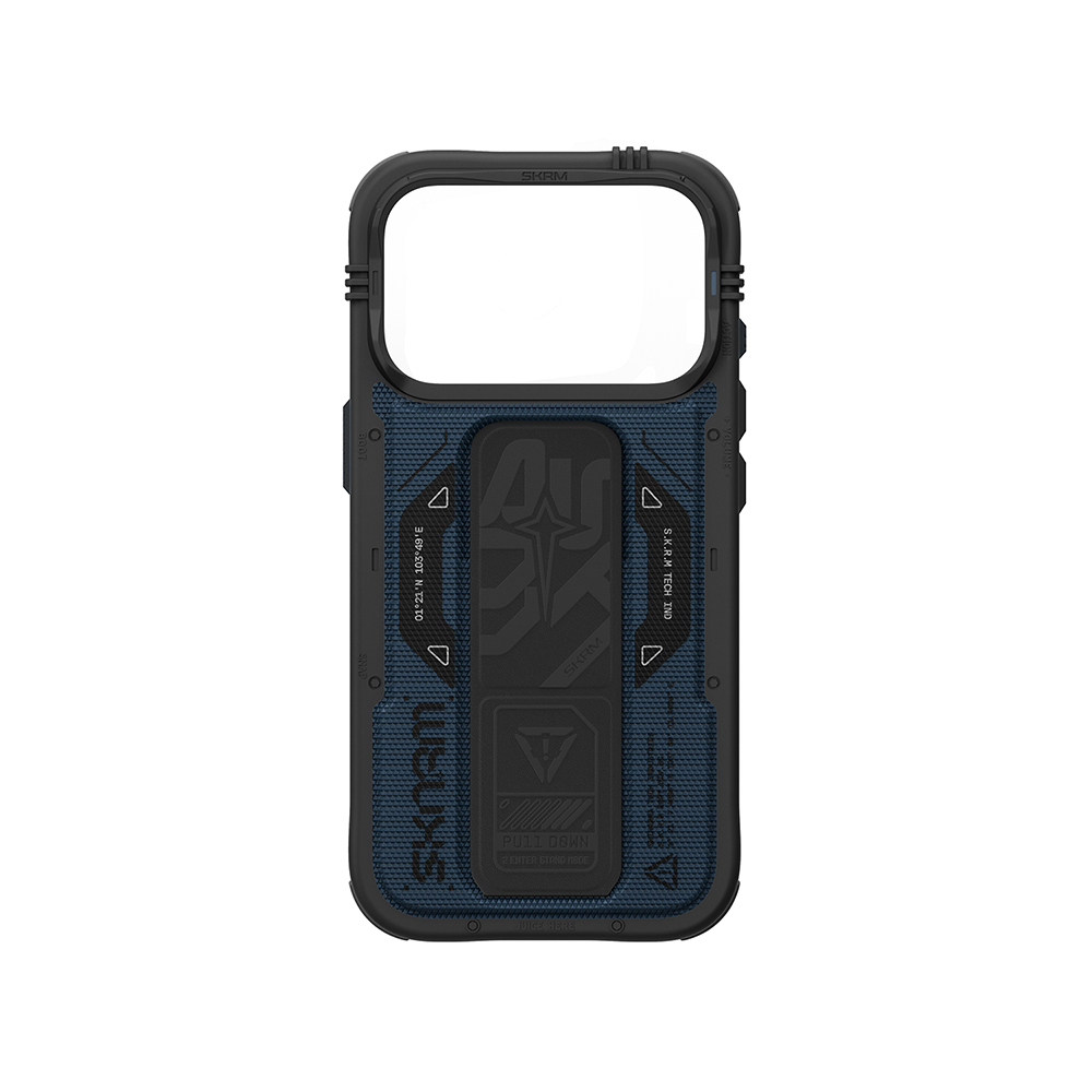 Apple iPhone 18 Pro Kılıf SkinArma M-safe Şarj Özellikli Airbag Tasarımlı Standlı Phantom Kapak - 3