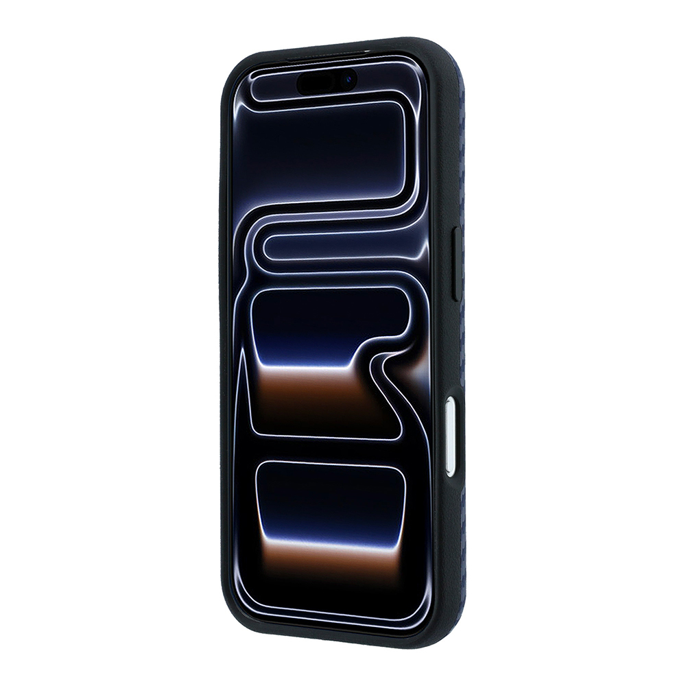 Apple iPhone 18 Pro Max Kılıf BMW Orjinal Lisanslı M-safe Şarj Özellikli Karbon Fiber Tasarımlı ve Metal Logolu PU Deri Kapak - 4