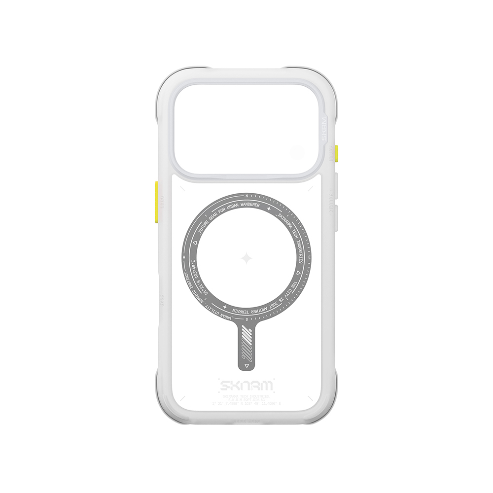 Apple iPhone 18 Pro Max Kılıf M-Safe Şarj Özellikli Airbag Tasarımlı Skinarma Avion Kapak - 1