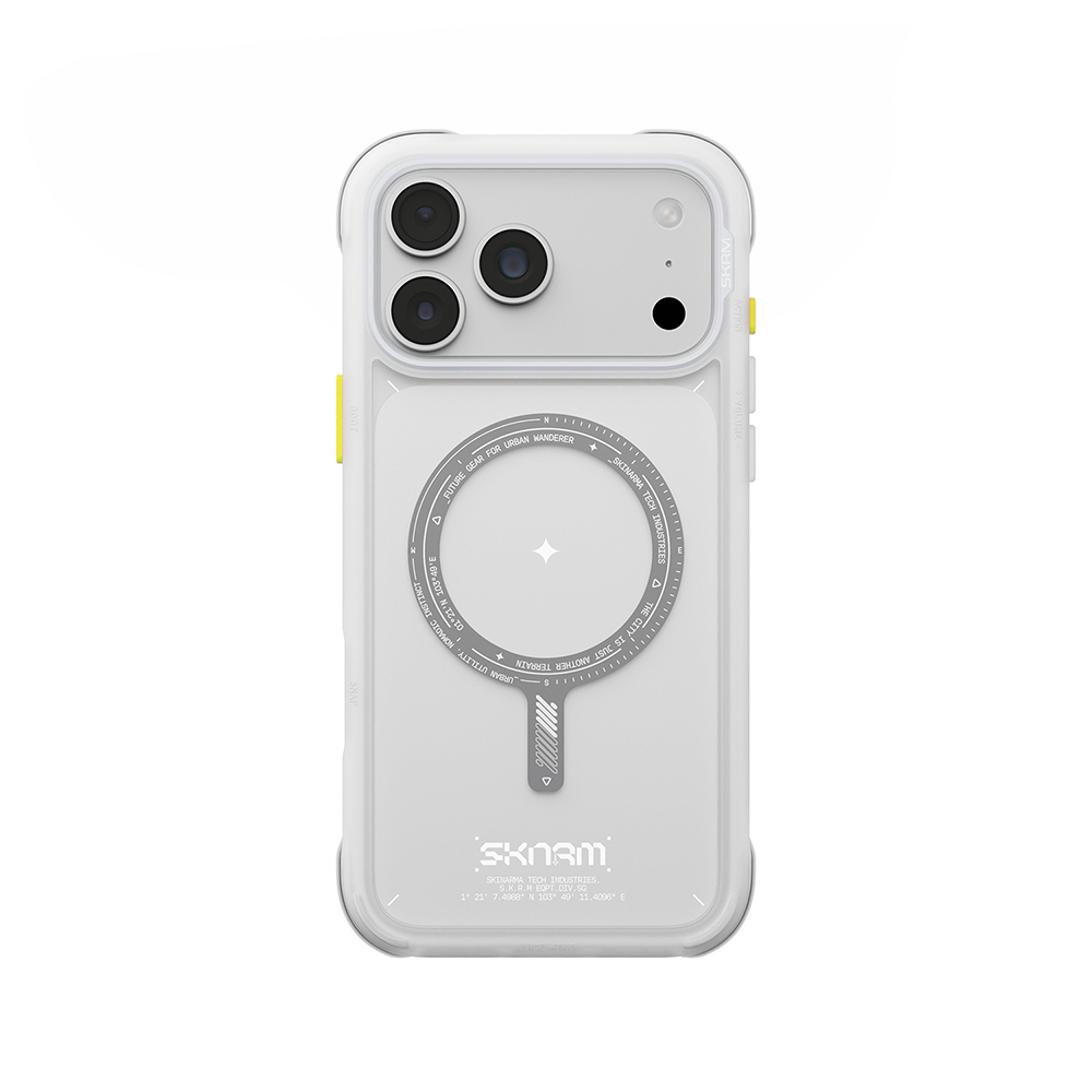 Apple iPhone 18 Pro Max Kılıf M-Safe Şarj Özellikli Airbag Tasarımlı Skinarma Avion Kapak - 4