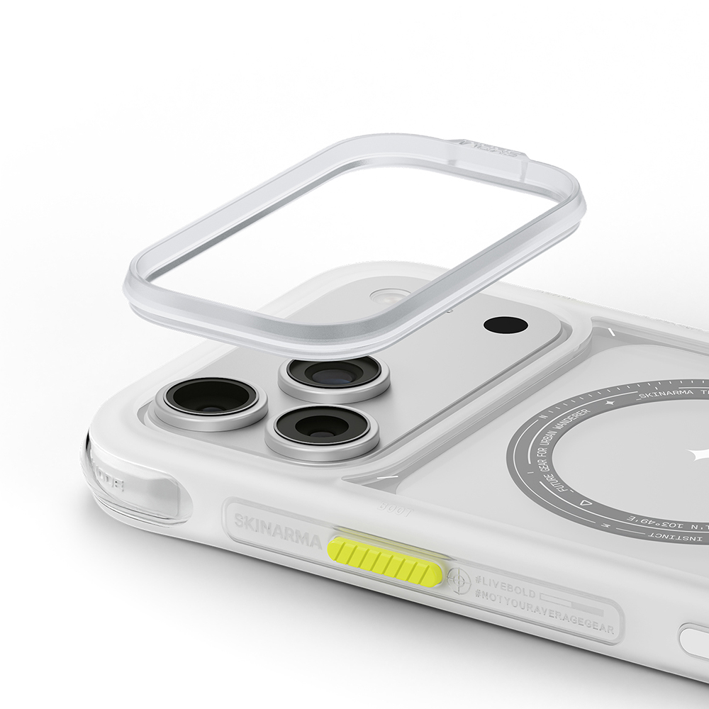 Apple iPhone 18 Pro Max Kılıf M-Safe Şarj Özellikli Airbag Tasarımlı Skinarma Avion Kapak - 10