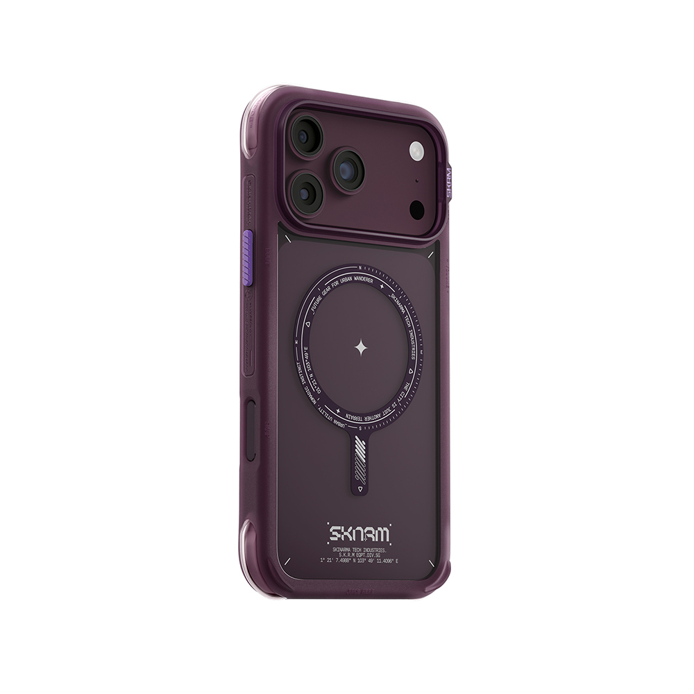 Apple iPhone 18 Pro Max Kılıf M-Safe Şarj Özellikli Airbag Tasarımlı Skinarma Avion Kapak - 2