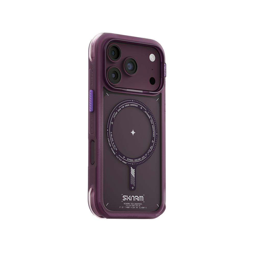 Apple iPhone 18 Pro Max Kılıf M-Safe Şarj Özellikli Airbag Tasarımlı Skinarma Avion Kapak - 11