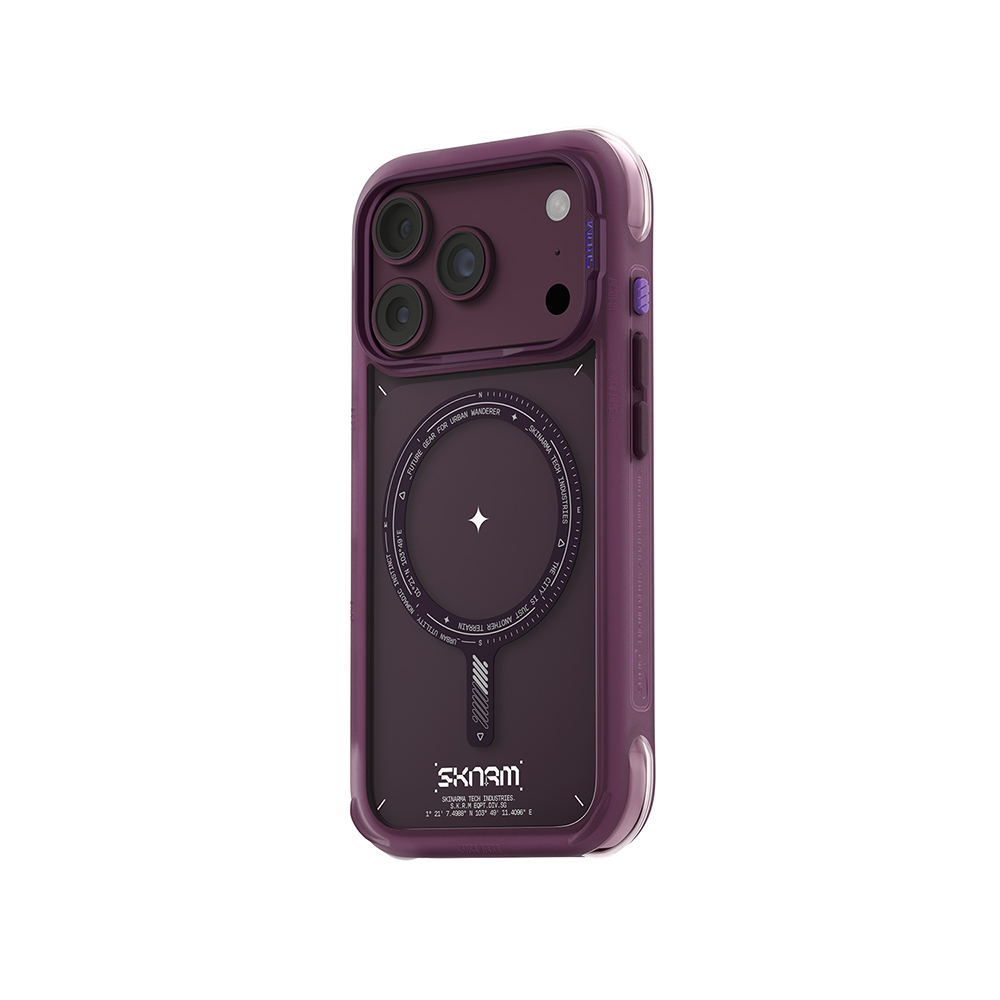 Apple iPhone 18 Pro Max Kılıf M-Safe Şarj Özellikli Airbag Tasarımlı Skinarma Avion Kapak - 12