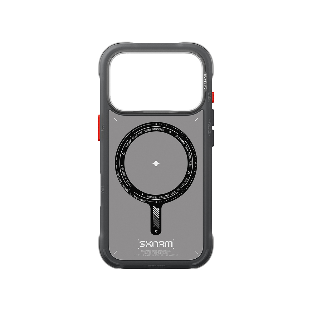 Apple iPhone 18 Pro Max Kılıf M-Safe Şarj Özellikli Airbag Tasarımlı Skinarma Avion Kapak - 1