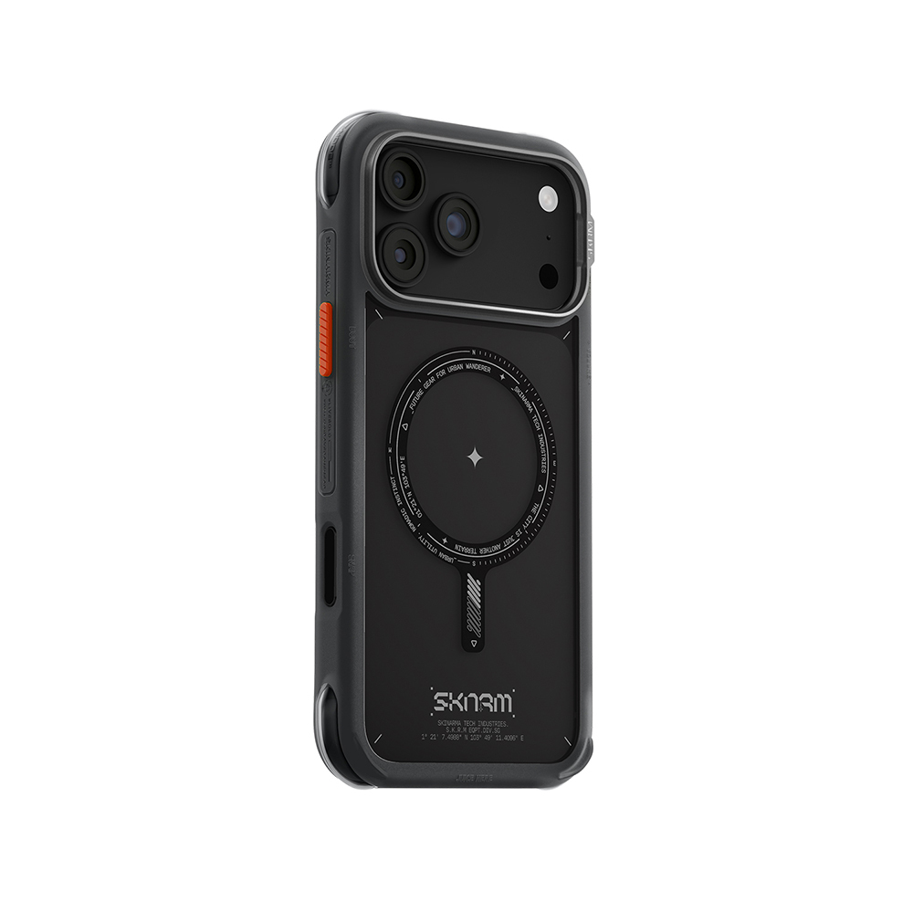Apple iPhone 18 Pro Max Kılıf M-Safe Şarj Özellikli Airbag Tasarımlı Skinarma Avion Kapak - 2