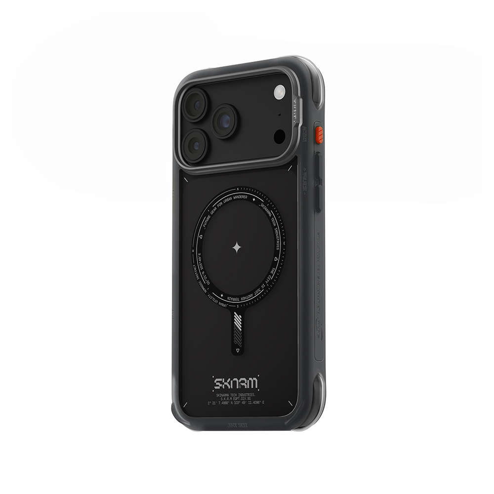 Apple iPhone 18 Pro Max Kılıf M-Safe Şarj Özellikli Airbag Tasarımlı Skinarma Avion Kapak - 3