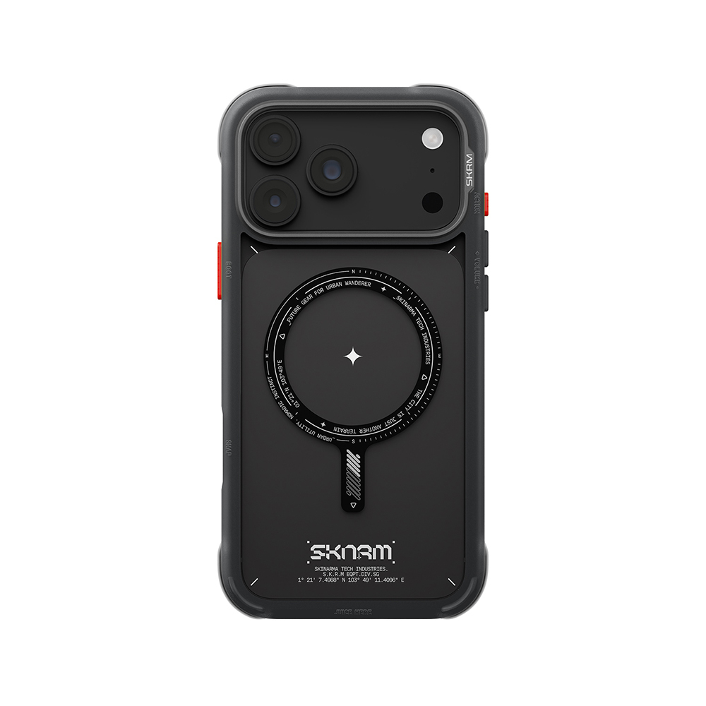 Apple iPhone 18 Pro Max Kılıf M-Safe Şarj Özellikli Airbag Tasarımlı Skinarma Avion Kapak - 4