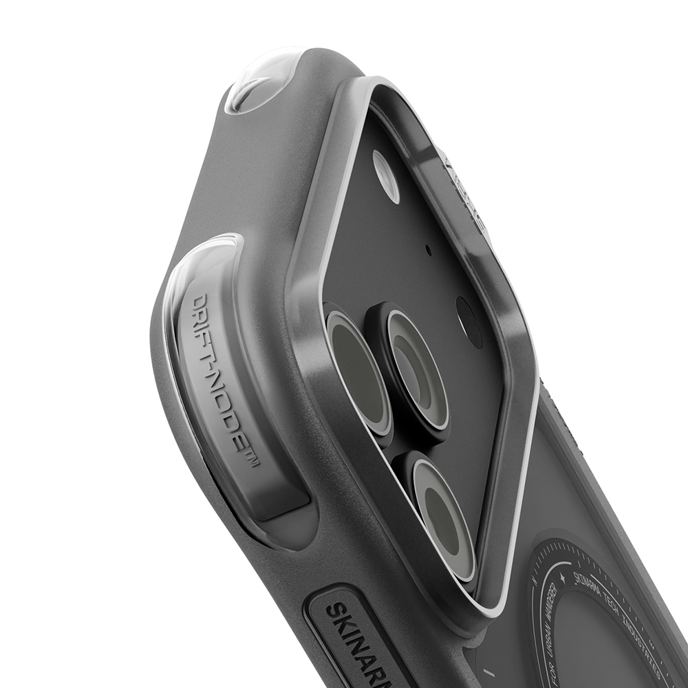 Apple iPhone 18 Pro Max Kılıf M-Safe Şarj Özellikli Airbag Tasarımlı Skinarma Avion Kapak - 9