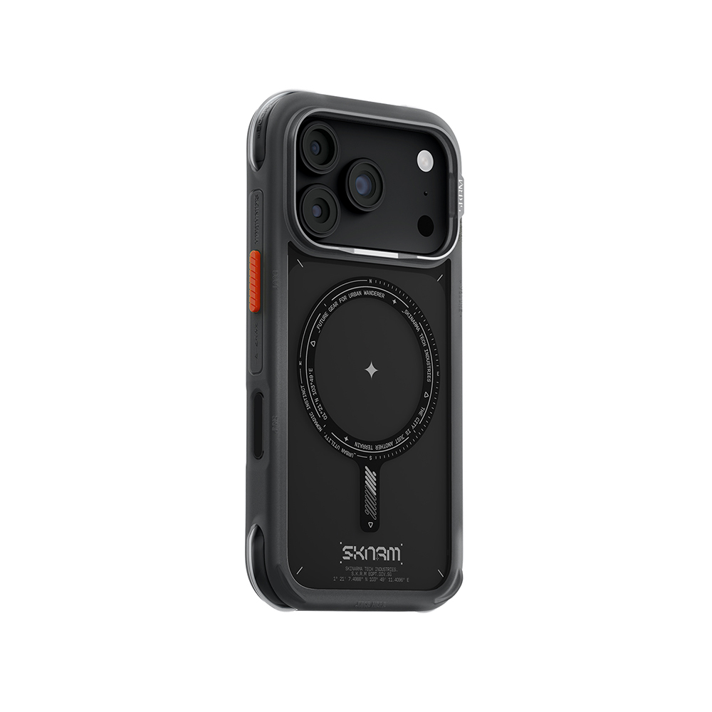 Apple iPhone 18 Pro Max Kılıf M-Safe Şarj Özellikli Airbag Tasarımlı Skinarma Avion Kapak - 11