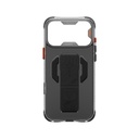 Apple iPhone 18 Pro Kılıf M-safe Şarj Özellikli Teknoloji Desenli Skinarma Helio CE Mag Charge Standlı Kapak - 8