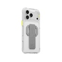 Apple iPhone 18 Pro Kılıf M-safe Şarj Özellikli Teknoloji Desenli Skinarma Helio CE Mag Charge Standlı Kapak - 5