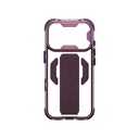 Apple iPhone 18 Pro Max Kılıf M-safe Şarj Özellikli Teknoloji Desenli Skinarma Helio CE Mag Charge Standlı Kapak - 1