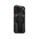 Apple iPhone 18 Pro Max Kılıf M-safe Şarj Özellikli Teknoloji Desenli Skinarma Helio CE Mag Charge Standlı Kapak - 1