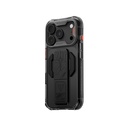 Apple iPhone 18 Pro Max Kılıf M-safe Şarj Özellikli Teknoloji Desenli Skinarma Helio CE Mag Charge Standlı Kapak - 3