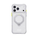 Apple iPhone 18 Pro Kılıf M-safe Şarj Özellikli Standlı Skinarma Saturn Kapak - 6