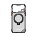 Apple iPhone 18 Pro Kılıf M-safe Şarj Özellikli Standlı Skinarma Saturn Kapak - 7