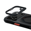 Apple iPhone 18 Pro Kılıf M-safe Şarj Özellikli Standlı Skinarma Saturn Kapak - 9