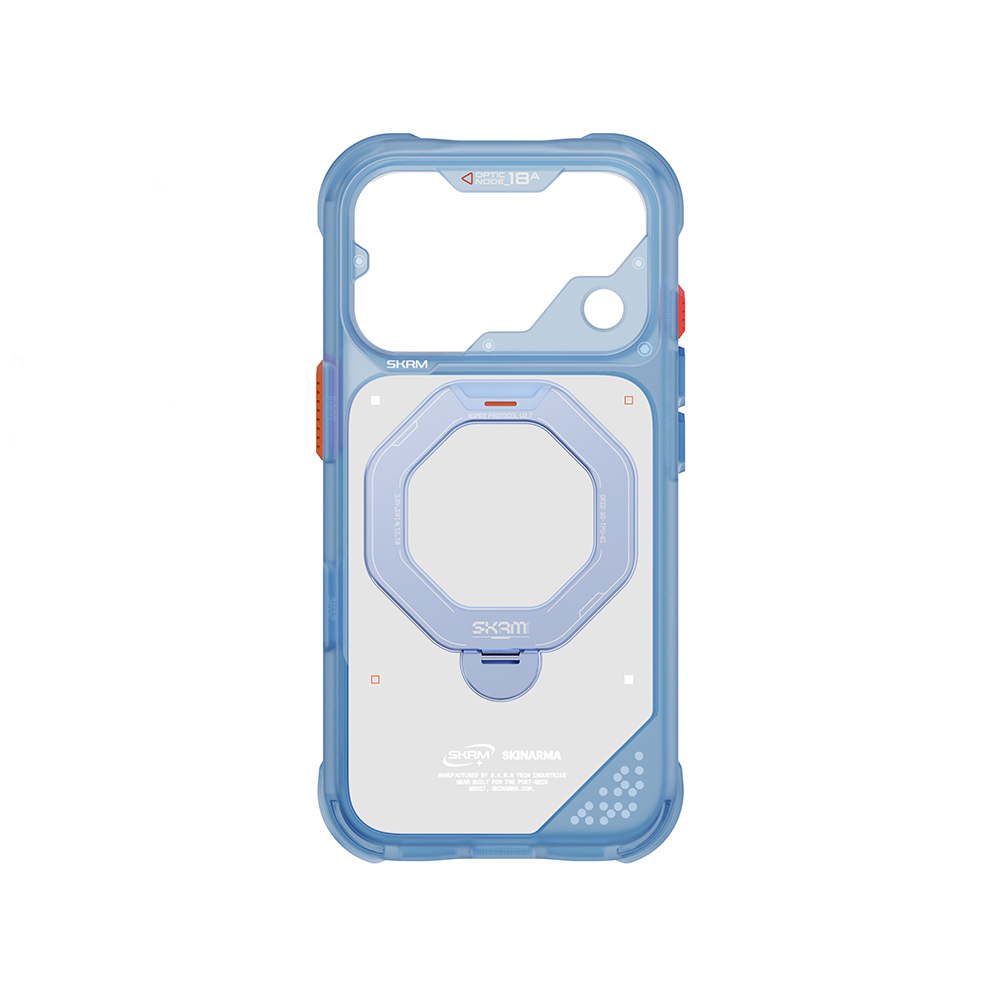 Apple iPhone 18 Pro Max Kılıf M-safe Şarj Özellikli Standlı Skinarma Saturn Kapak - 3
