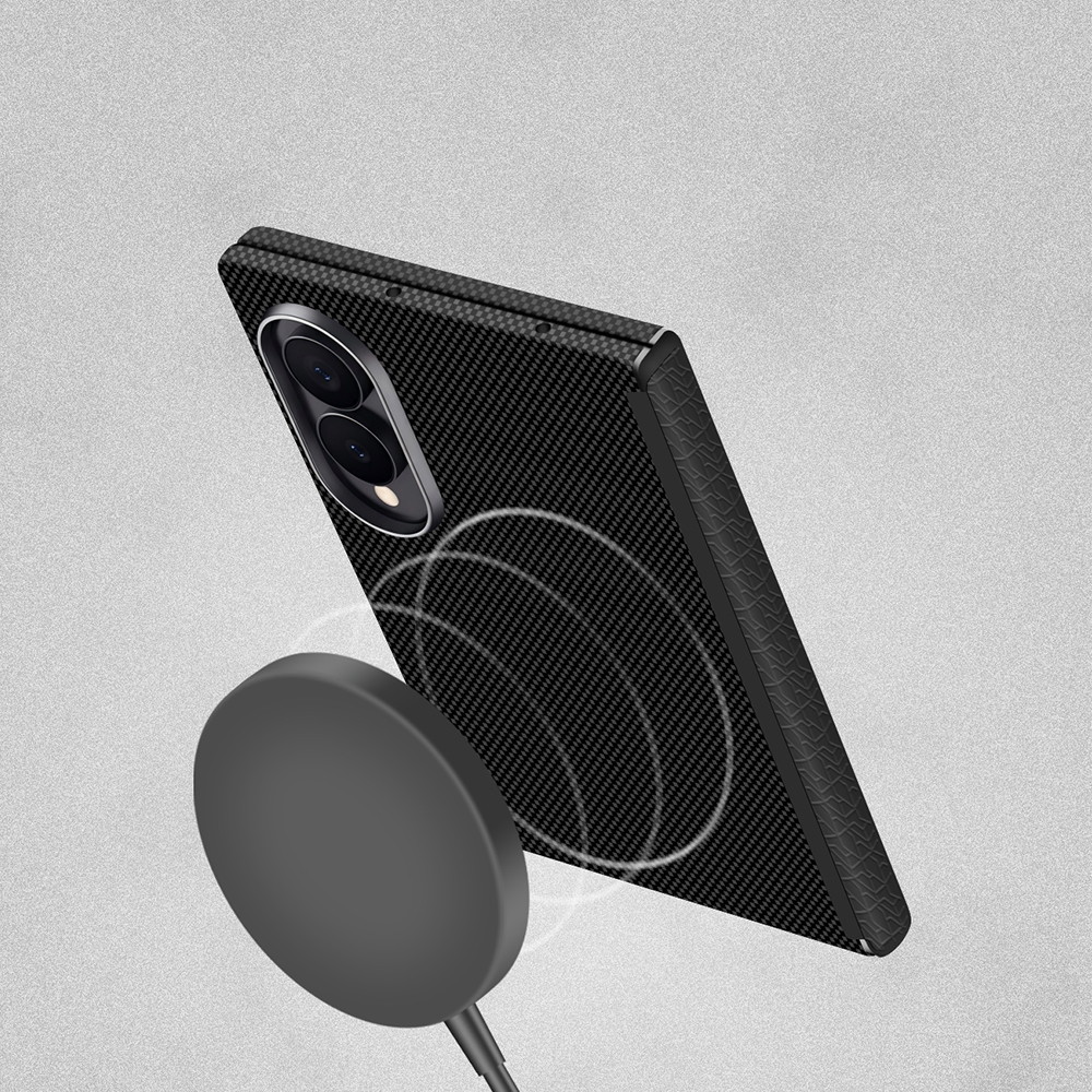 Galaxy Z Fold 8 Kılıf M-Safe Şarj Özellikli Zore Paris Zerre Sert PC Kapak - 3
