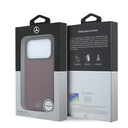 Apple iPhone 18 Pro Max Kılıf Mercedes Benz Orjinal Lisanslı M-safe Şarj Özellikli 3D Metal Logolu Crossed Lines Kapak - 7