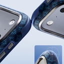 Apple iPhone 17 Pro Uyumlu Kılıf M-Safe Şarj Özellikli Yükseltilmiş Kamera Çerçeveli Benks ArmorGrid ArmorEdge X9 Serisi Kevlar Karbon Kapak - 10