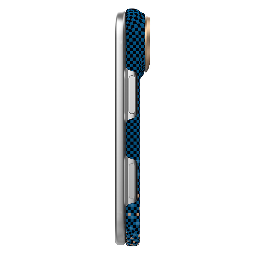 Apple iPhone Duo (Fold) Kılıf M-safe Şarj Özellikli Raptic Aramid SkinPro Serenity Serisi Kapak - 1