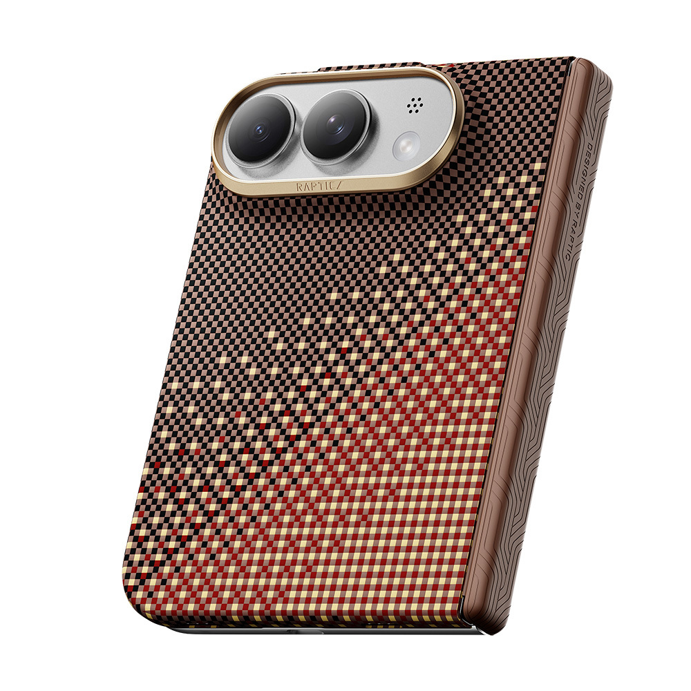 Apple iPhone Duo (Fold) Kılıf M-safe Şarj Özellikli Raptic Aramid SkinPro Serenity Serisi Kapak - 1