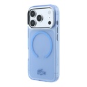 Apple iPhone 18 Pro Max Kılıf Lacoste Orjinal Lisanslı M-safe C-Magnet İkonik Timsah Logolu IML Frosted Kapak - 7