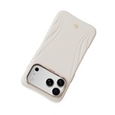 Apple iPhone 18 Pro Max Kılıf M-Safe Şarj Özellikli Çizgili Logolu Udemos Freedom Serisi Kapak - 3