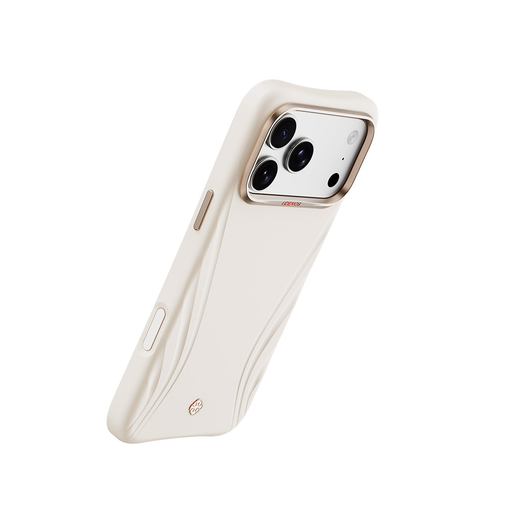 Apple iPhone 18 Pro Max Kılıf M-Safe Şarj Özellikli Çizgili Logolu Udemos Freedom Serisi Kapak - 6