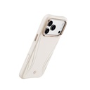 Apple iPhone 18 Pro Max Kılıf M-Safe Şarj Özellikli Çizgili Logolu Udemos Freedom Serisi Kapak - 6