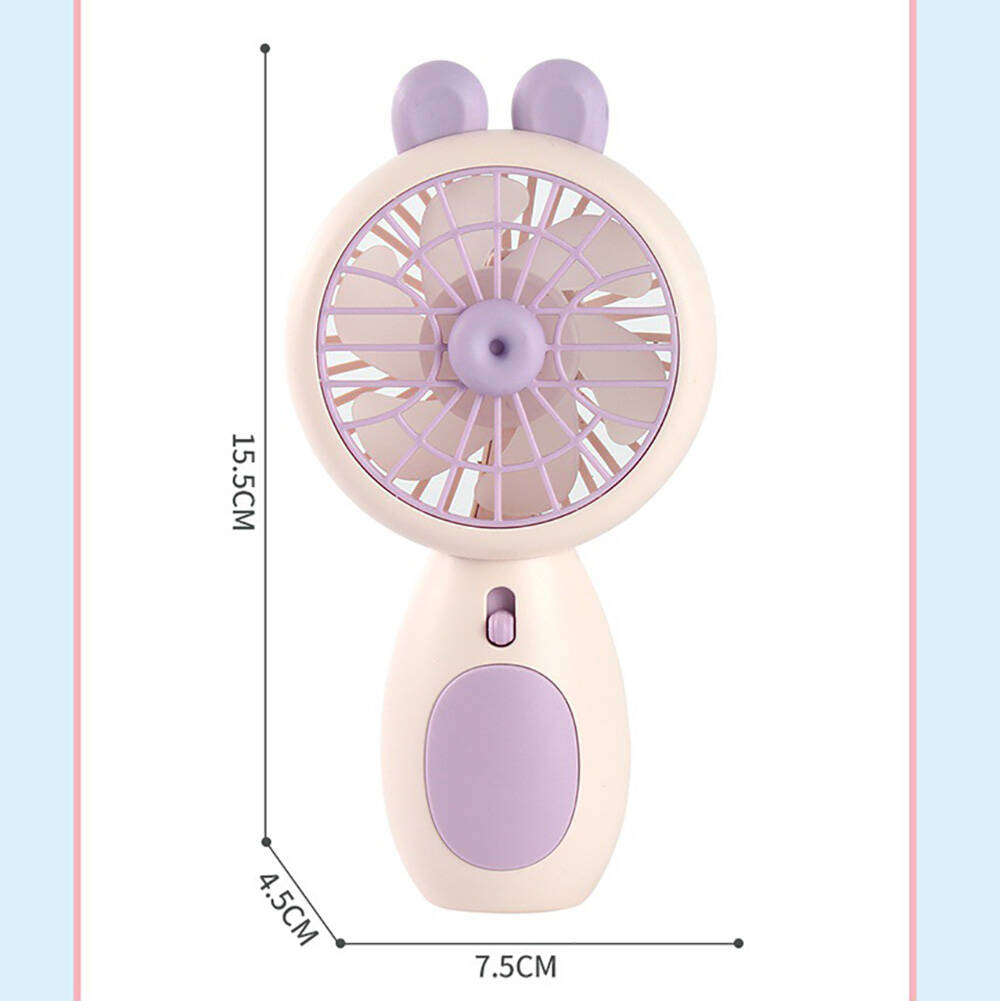 Zore ZB093 Işıklı Mini Vantilatör Portatif Soğutucu Fan - 1
