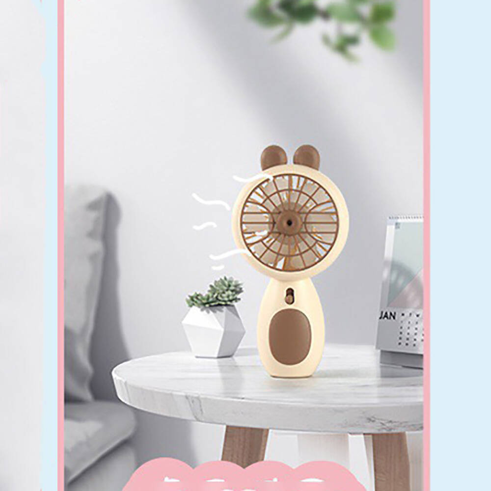 Zore ZB093 Işıklı Mini Vantilatör Portatif Soğutucu Fan - 4