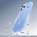 Apple iPhone 18 Pro Kılıf M-safe Şarj Özellikli Sararmaya Karşı Dayanıklı Mutural Icesense Serisi Kapak - 3