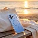 Apple iPhone 18 Pro Kılıf M-safe Şarj Özellikli Sararmaya Karşı Dayanıklı Mutural Icesense Serisi Kapak - 7