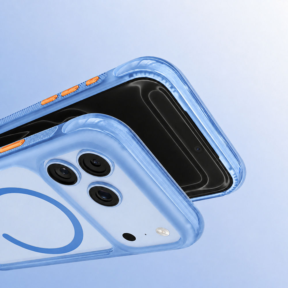 Apple iPhone 18 Pro Kılıf M-safe Şarj Özellikli Airbag Tasarımlı Mutural Air Shield Serisi Kapak - 3
